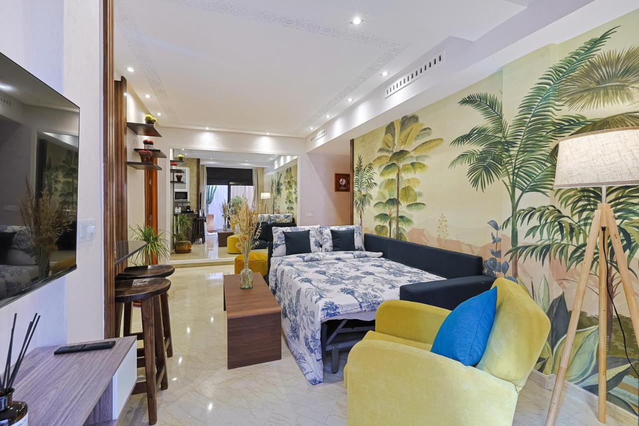 Oasis - Appartement Authentique A Gueliz Marrákes Kültér fotó