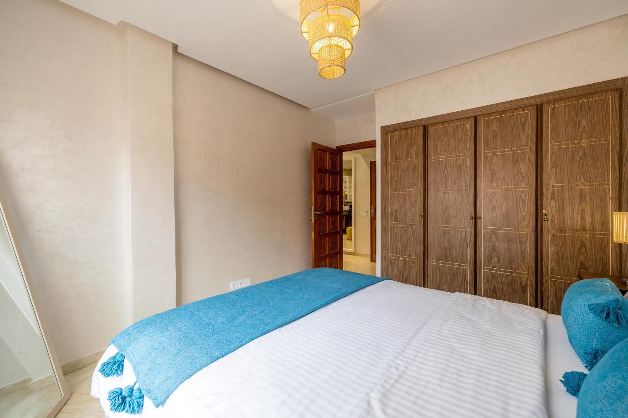 Oasis - Appartement Authentique A Gueliz Marrákes Kültér fotó
