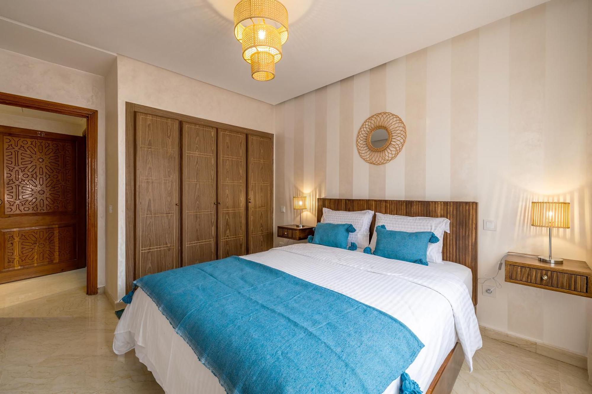 Oasis - Appartement Authentique A Gueliz Marrákes Kültér fotó